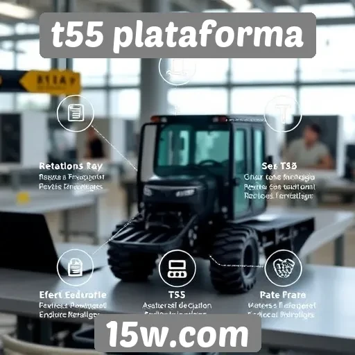 análise das principais funcionalidades do t55 plataforma